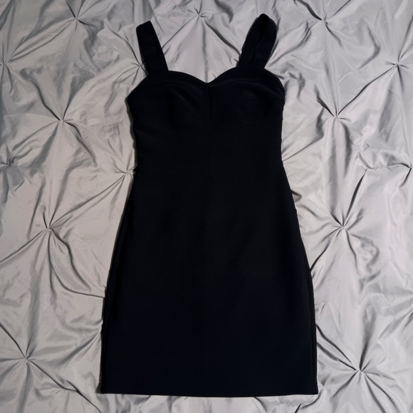 Dynamite black mini bandage dress - sz S - Picture 1 of 3